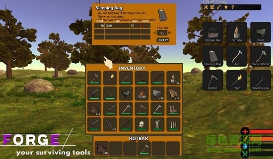 丛林生存模拟器汉化版游戏2019(Jungle Survival Simulator 2019)