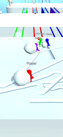 雪地赛跑