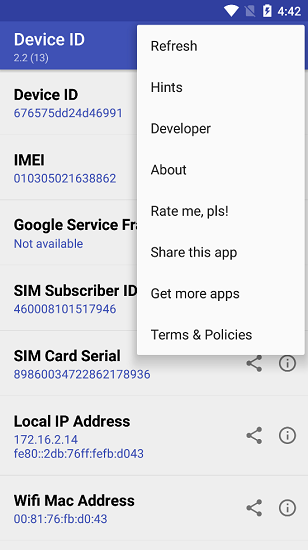 device id app(手机设备ID查询工具)