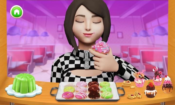 松脆的ASMR食物吃声