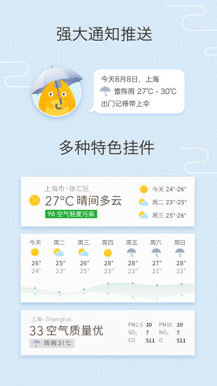 我的天气预报 我的天气预报