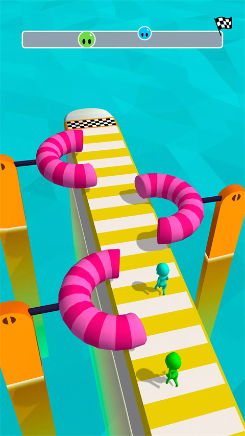 跑跑酷闯关官方版(Fun Race 3D)