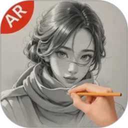 AR临摹简笔画画