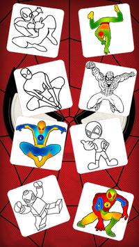 蜘蛛侠超级英雄染色(Coloring Spider Man) 蜘蛛侠超级英雄染色(Coloring Spider Man)