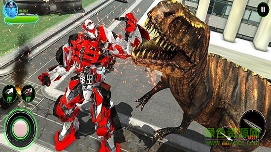 恐龙大战机器人 恐龙大战机器人