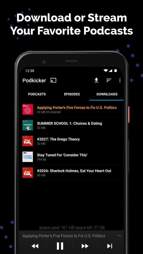 Podkicker Pro付费解锁版 完整版v3.8.1(2058)