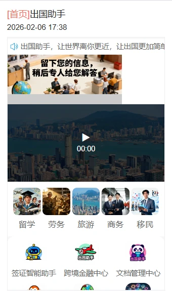 出国助手