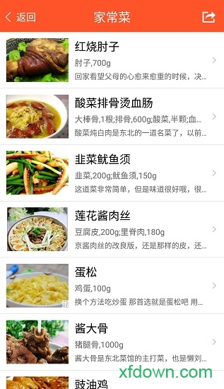 家常菜食谱大全 家常菜食谱大全