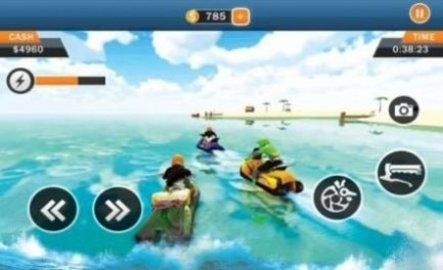 水上漂浮冲浪比赛游戏 水上漂浮冲浪比赛游戏