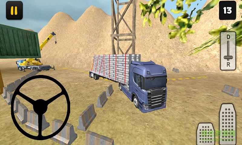 Construction Truck 3D: Prefab Transport