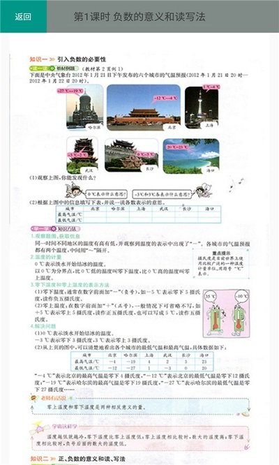 六年级数学下册人教版
