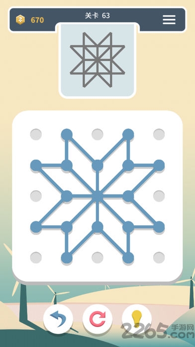 华为点线交织