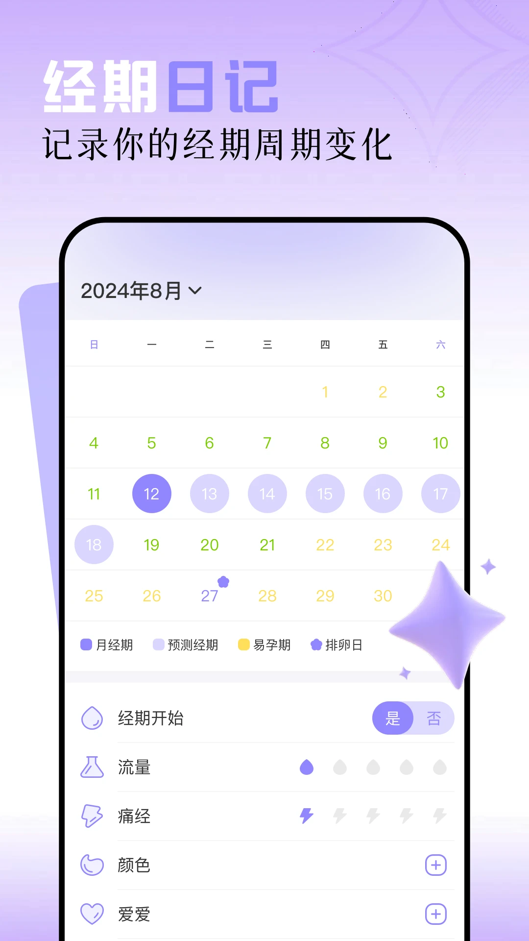 女生月历