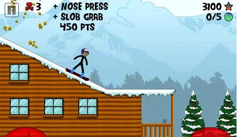 火柴人滑雪免费破解版