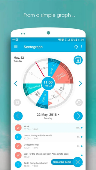 Sectograph pro免费版 专业解锁版v5.27.3