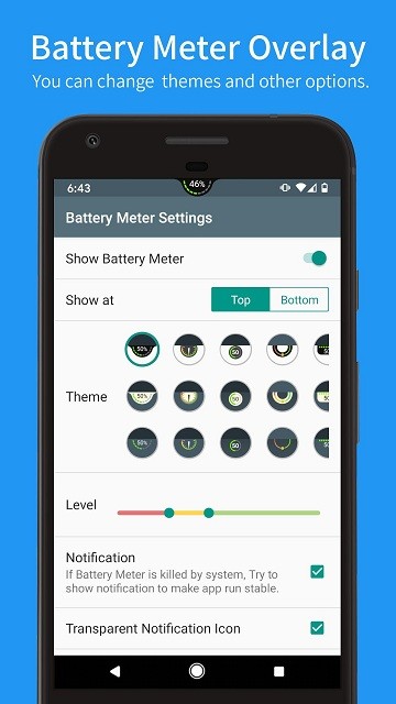 电量浮动表软件(Battery Meter Overlay)