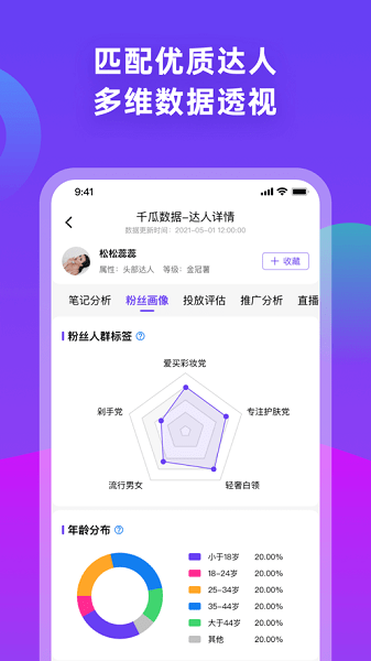 千瓜数据小红书数据分析平台ios版