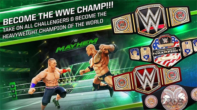 美国职业摔跤游戏WWE手机版