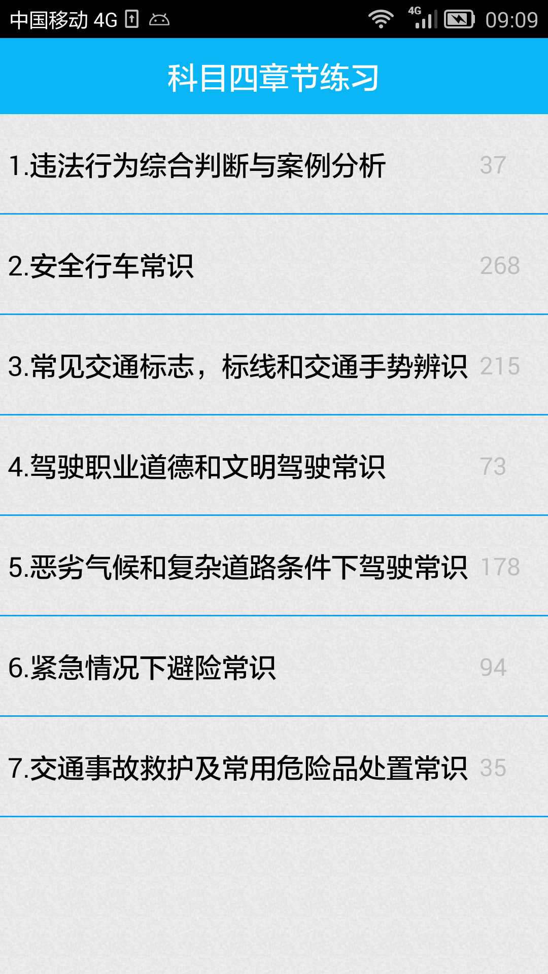 2018驾考科目四