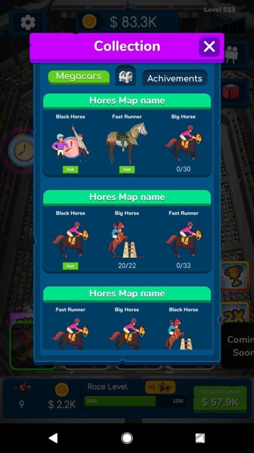 放置生活大亨赛马游戏