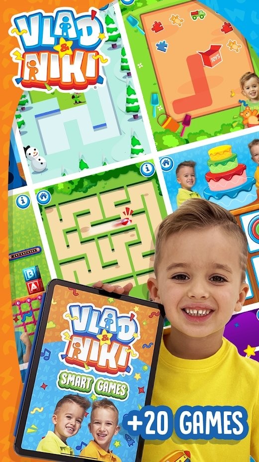 Vlad&Niki Smart Games