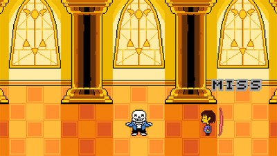 传说之下：Sans vs Frisk