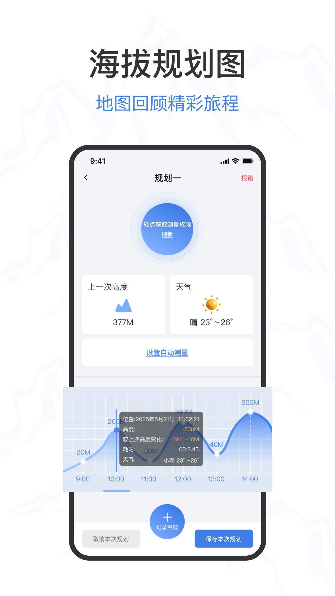 海拔高度表 海拔高度表