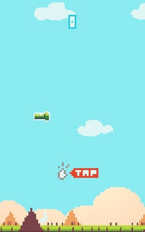 Flappy Bird Reverse