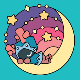 月亮公主填色游戏(coloring luna)