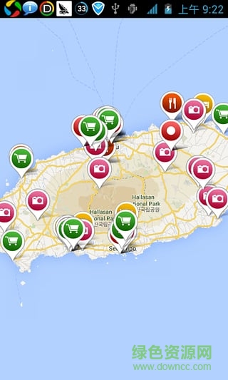 济州岛离线地图