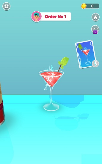 鸡尾酒混合模拟游戏