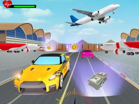 City Taxi Car Driver：Taxi Game