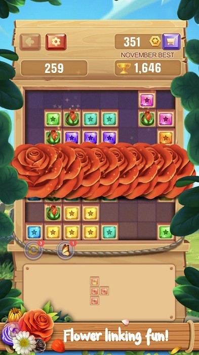 花蕾拼图游戏(blossom bud puzzle)