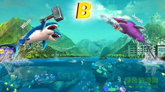 双头鲨鱼攻击内购正式版(Double Head Shark Attack)