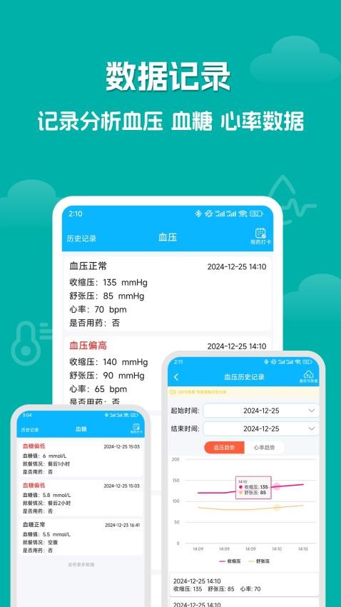 血压血糖记录大师 血压血糖记录大师
