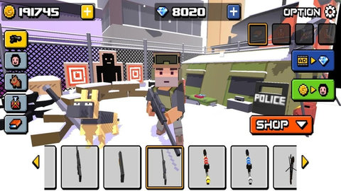 Cube Zombie Hunter