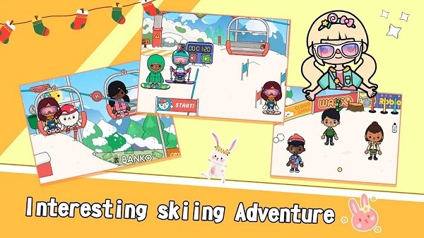 Mini Town:Miga ski country Mini Town:Miga ski country
