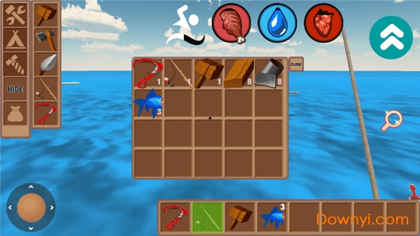 木筏漂流记手机版(raft)