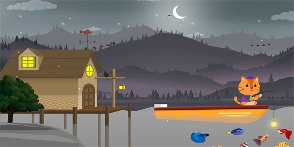 猫去钓鱼 猫去钓鱼