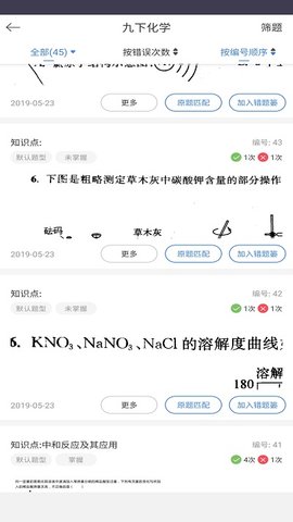 知错错题本