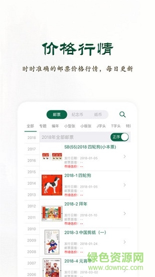 邮票价格