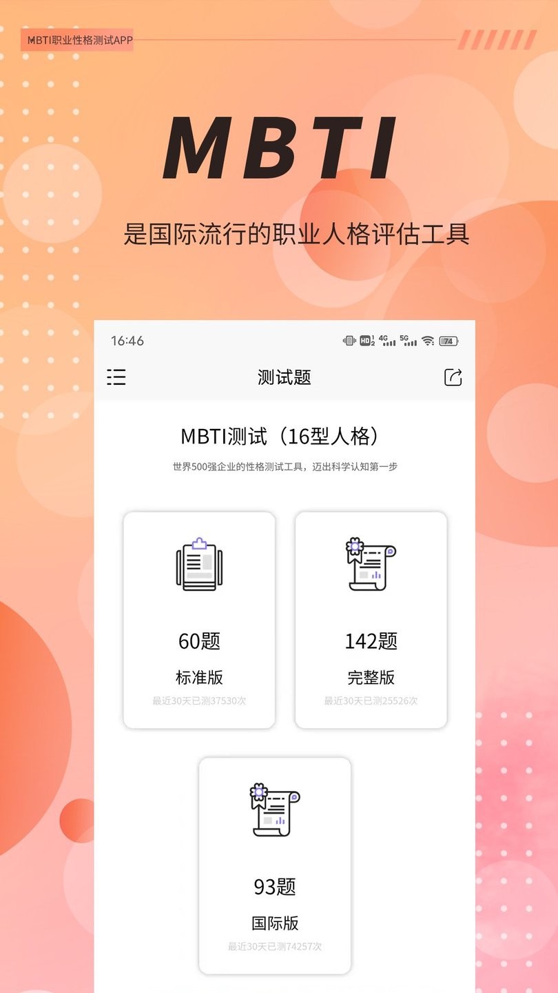 MBTI职业性格测试 MBTI职业性格测试