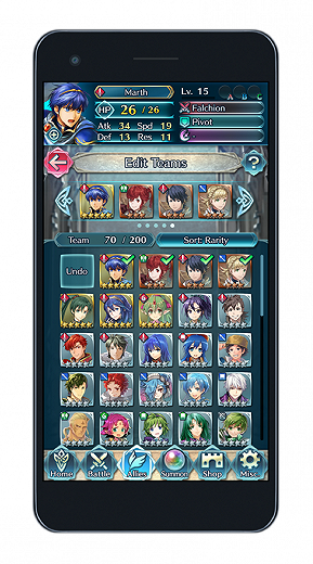 火焰纹章英雄(Fire Emblem Heroes)