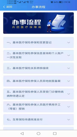新疆兵团医疗保障服务苹台