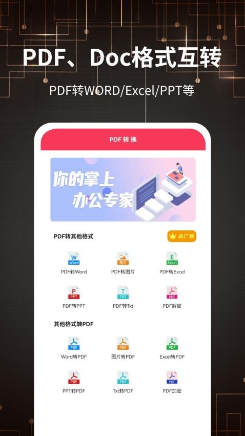 PDF转格式