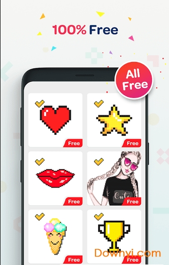 数字填色趣味解压游戏