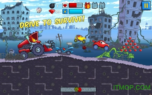 汽车追逐战3无限金币版(CarEatsCar3)