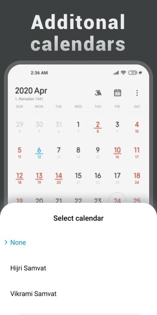 calendar小米日历apk提取版 calendar小米日历apk提取版