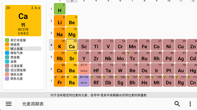 元素周期表专业版App 元素周期表专业版App