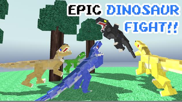 Blocky Dino Park: Raptor Attack